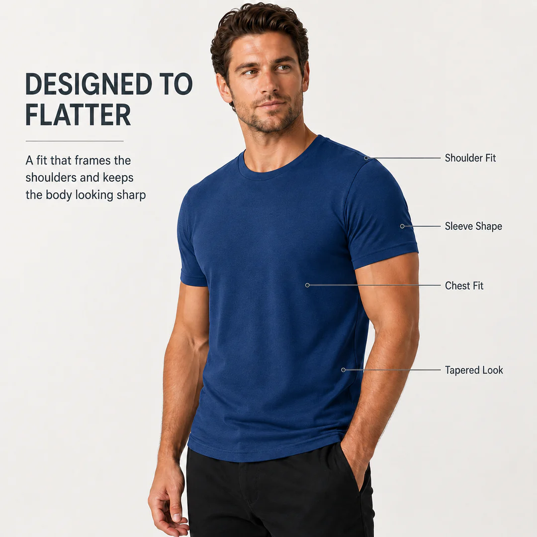 Everyday Cotton Crew Tee