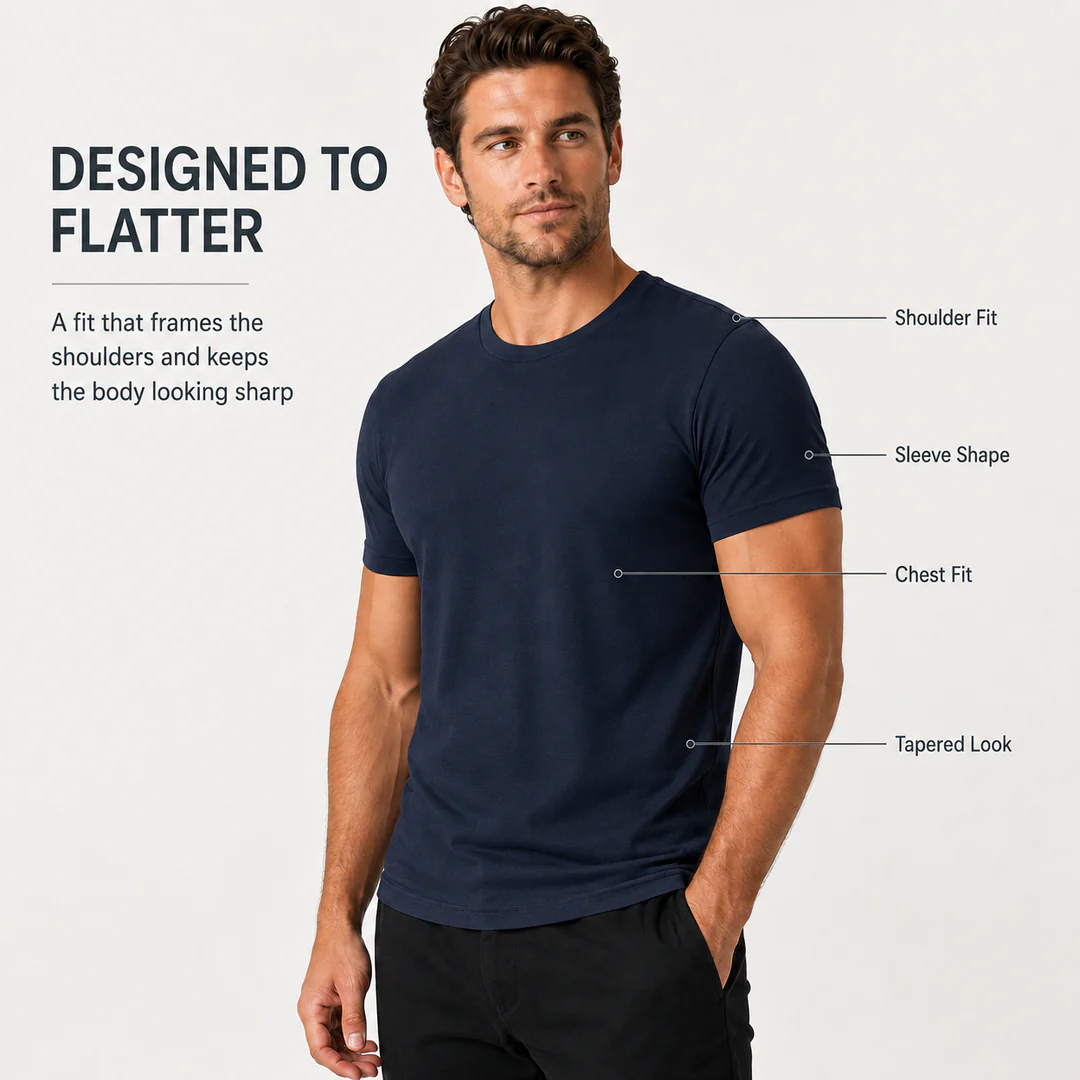Everyday Cotton Crew Tee