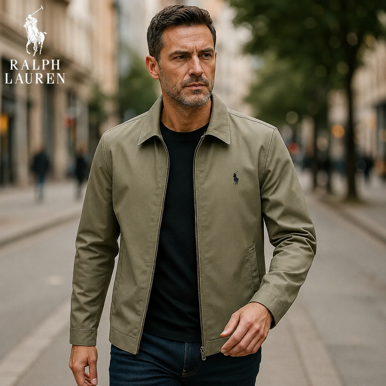 Elegant Jacket with Zip - CLEARANCE SALE